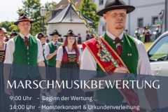 Marschmusikbewertung-Flyer